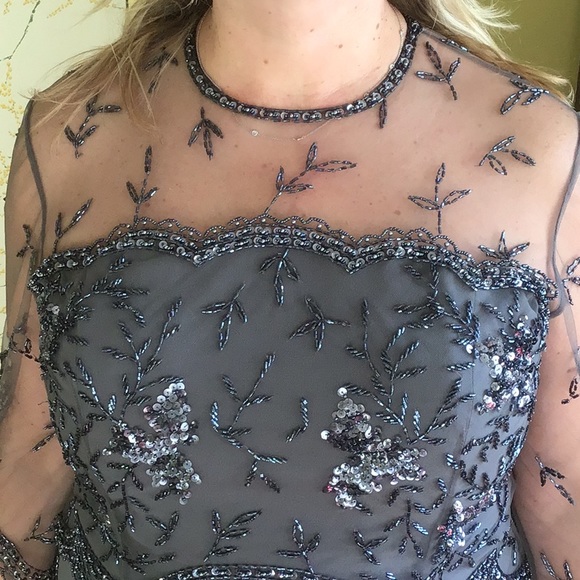 Jovani Evening Beaded Dress - Picture 4 of 5
